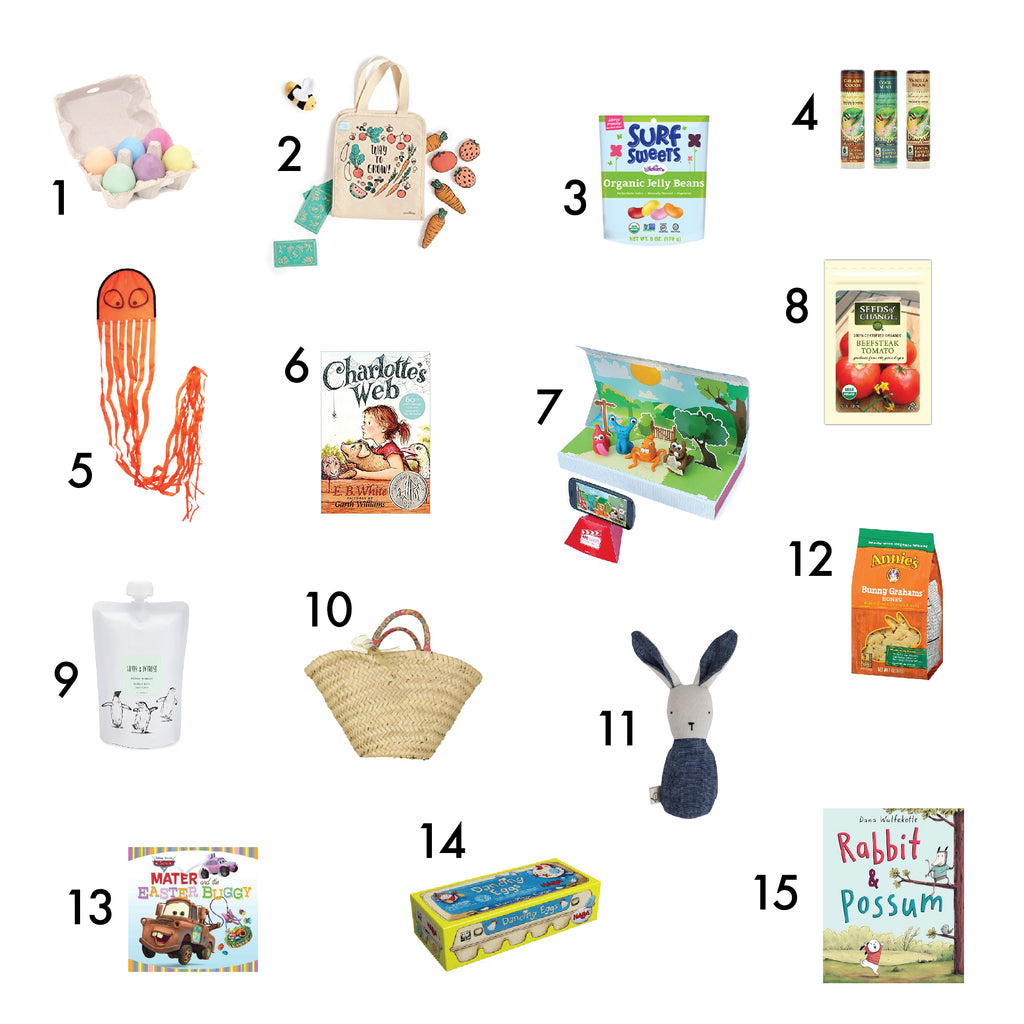 15 Sweet Ideas for a Healthier Easter Basket!